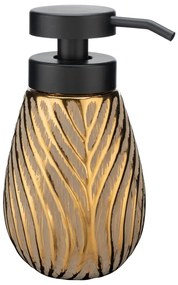 Dispenser di sapone in ceramica color oro 330 ml Idro - Wenko