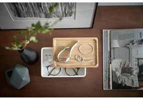 Scatola bianca con coperchio 18,5x12,5x7 cm Rin - YAMAZAKI