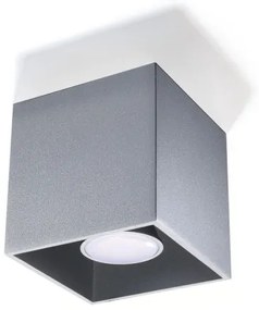 Sollux SL.0024 - Faretto QUAD 1 1xGU10/10W/230V grigio