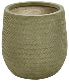 Vaso per piante verde ⌀ 27 cm LIVADIA Beliani