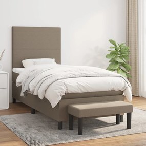 Giroletto A Molle Con Materasso Tortora 100x200 Cm İn Tessuto /