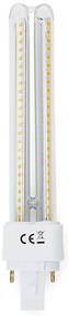 Lampadina LED G24D-3/12W/230V 3000K - Aigostar