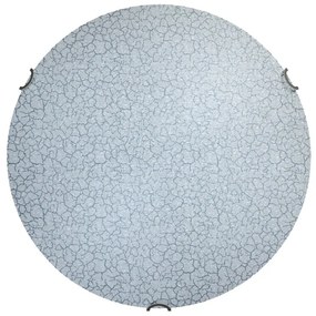 Plafoniera LED Craquelè Ø 50 cm bianco IP20 bianco naturale, 4940 lumen LUMICOM