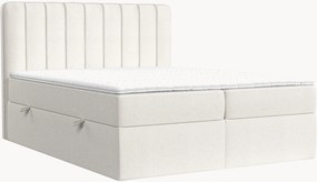 Letto boxspring fatto a mano con contenitore Skyfall, H2