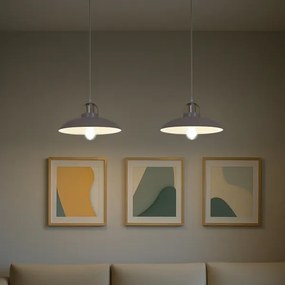 Brilagi - Lampadario a sospensione con filo FLAMENGO 2xE27/60W/230V beige