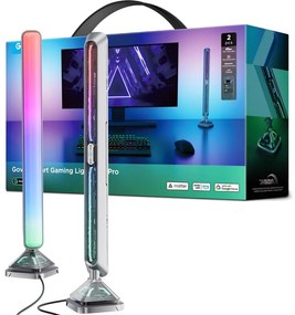 Govee - Pannelli luminosi Smart RGBIC Gaming Pro compatibili con Matter e Wi-Fi
