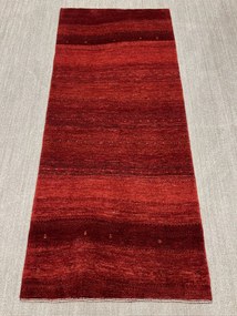Loribaft Tappeto persiano 220x100 Rosso (Iran) Annodato A Mano