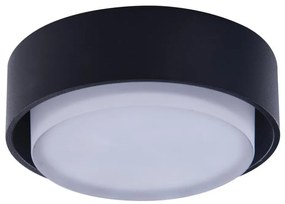Azzardo AZ4389 - Lampada da incasso a LED per bagno KASTORIA 7W/230V IP44 nero