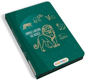 Kidywolf - Tavoletta da disegno Kidydraw mini - animali da tutto il mondo