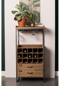 Armadio per vini in legno di abete Edgar - White Label