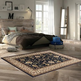 Tappeto Carrera orientale blu, L 290 x L 200 cm