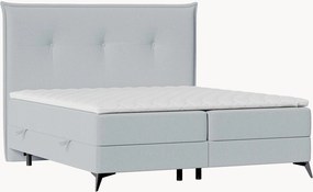 Letto boxspring fatto a mano con contenitore Menzzo, H3