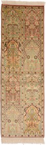 Cashmere Silk Tappeto orientale 60 x 190 (Indian) Annodato A Mano