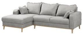 Divano angolare grigio chiaro (angolo sinistro) Beata - Ropez