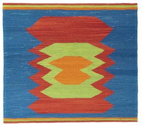 Kilim Tappeto persiano 120x110 (Iran) Tessuto A Mano