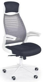 Sedia da ufficio TURI nera/bianca/grigia