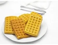 Biscottiera Elettrica 600W 2 Posti per Cialde Waffles e Gaufres CBE Elettronica