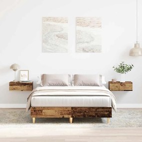 Giroletto Senza Materasso Legno Antico 120x190 Cm İn Truciolato /