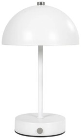 Lampada da tavolo a LED bianca (altezza 25 cm) Holt - House Nordic