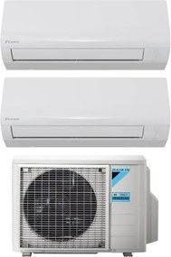 Daikin - Condizionatore Dual Split Inverter serie sensira 12+12 con 2MXF50A R-32 Wi-Fi Optional 12000+12000