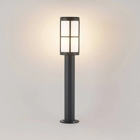 Lucande Kelini lampione, 65 cm, grigio scuro