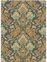 Cole & Son Carta da parati Pushkin - Charcoal/ Ginger