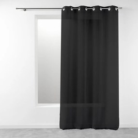 Tenda sottile nera 140x280 cm Telma – douceur d'intérieur