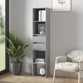 Libreria grigio sonoma 36x30x171 cm in legno multistrato