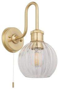 Endon 95507 - Applique da bagno KENDALL 1xE27/10W/230V IP44 ottone