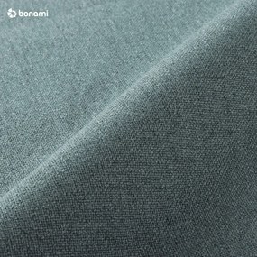 Letto matrimoniale imbottito blu/grigio con contenitore con rete inclusa 180x200 cm Mattis – Meise Möbel