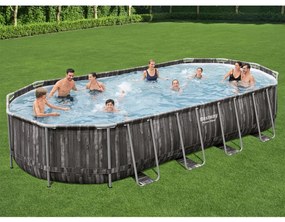 Set Piscina Ovale 7,32x3,66x1,22 M /