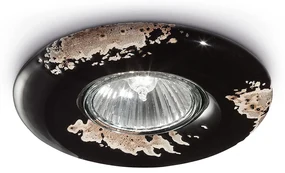 Spot Vintage Ceramica Nera 1 Luce Gu10 11Cm