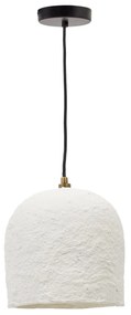 Kave Home - Lampada da soffitto Calvia in cartapesta bianca Ã˜ 25 cm