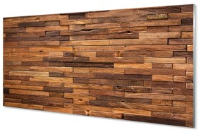 Pannello paraschizzi cucina Pannelli di assi di legno 100x50 cm