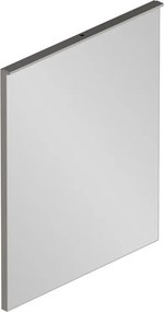 Specchio con illuminazione integrata bagno rettangolare Lumea L 60 x H 75 x P 4 cm grigio / argento