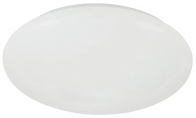 Plafoniera Moderna Vipe Plastica Bianco Led Integrato 18W 4000K