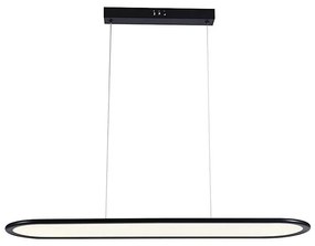 Lampadario LED a sospensione con filo LED/24W/230V 3000K nero