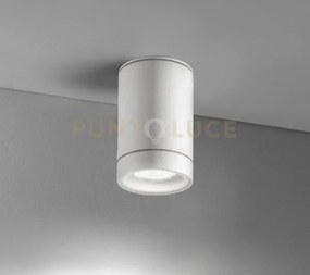 Plafoniera-faretto alluminio colore bianco opaco pendo ip44 1 luce ...