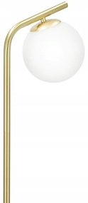 Lampada da terra 1xE27/40W/230V oro/bianco