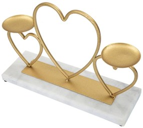 Candeliere in oro e bianco - Mauro Ferretti