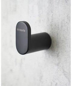 Deante ADR_N111 - Gancio da parete ROUND nero