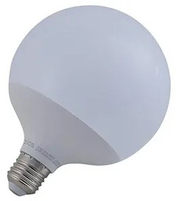 Lampadina 9W G125 Tuya WLAN RGB CCT E27 Matt - Luumr