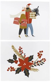 Tovagliette di stoffa con motivo natalizio in set da 2 35x45 cm Christmas Star - Butter Kings