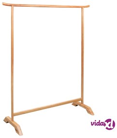 vidaXL Appendiabiti 125x150 cm in Massello di Rovere