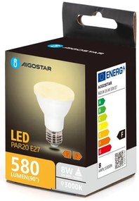 Lampadina LED PAR20 E27/8W/230V 3000K - Aigostar