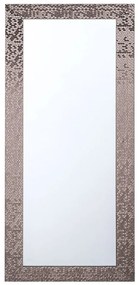Specchio da parete in marrone 50 x 130 cm MARANS Beliani