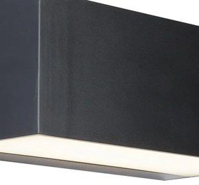 Searchlight 8735GY - Applique LED da esterno DOOR LED/13,5W/230V IP44