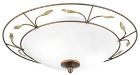 Orion DL 7-338/2 - Plafoniera LUCA 2xE14/40W/230V diametro 40 cm bronzo/patina