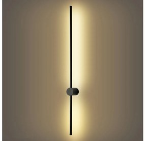 Brilagi - Lampada da parete per esterni AURA LED/20W/230V 3000K IP54 nero