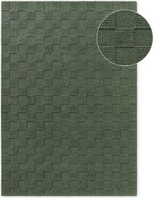 Tappeto verde scuro in lana tessuto a mano 160x230 cm Scala – Villeroy&amp;Boch